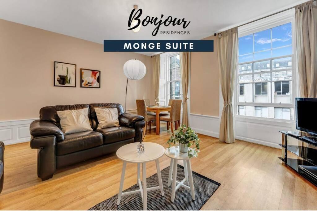 Monge Suite Old Town 2Br-1Ba, Near Royal Mile By Bonjour Residences 爱丁堡 外观 照片